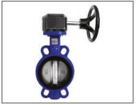 Truevalve Wafer Type Gearbox Butterfly Valve