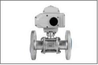 Electric Actuated Flanged Ball Valve