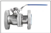 Stainless Flanged Two Piece Ball Valve